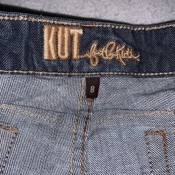 KUT from the KLOTH BERMUDA SHORTS SIZE 8 denim - Picture 5 of 8